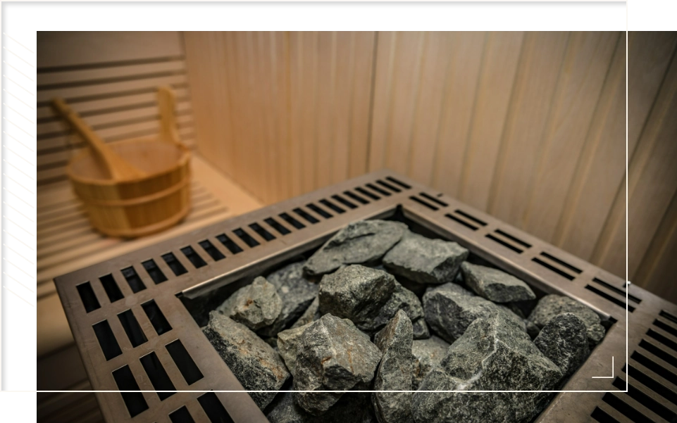 kamienie w saunie